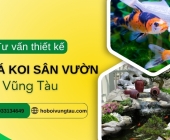 Tư vấn thiết kế hồ cá koi sân vườn đẹp chuẩn phong thủy Vũng Tàu